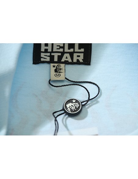 Hellstar Neuron Tour T-Shirt Light Blue,Hellstar T-Shirts,T-Shirts,CLOTHES