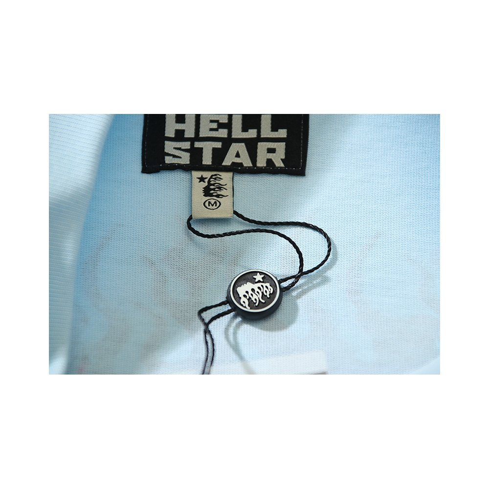 Hellstar Neuron Tour T-Shirt Light Blue,Hellstar T-Shirts,T-Shirts,CLOTHES