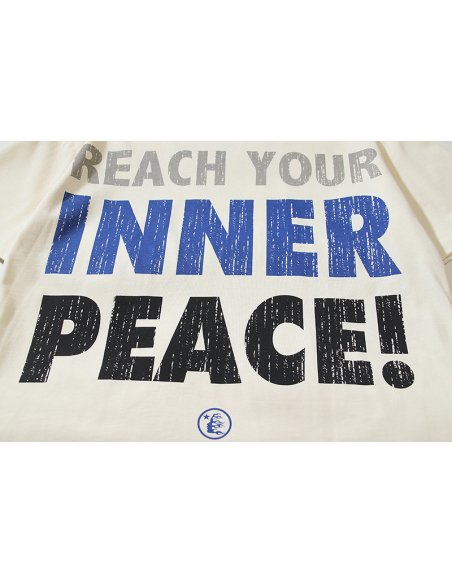 Hellstar Inner Peace T-Shirt 585 White/Apricot,Hellstar T-Shirts,T-Shirts,CLOTHES