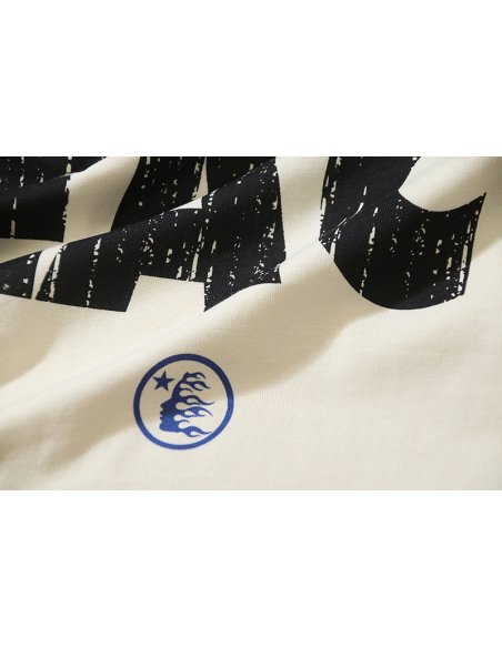 Hellstar Inner Peace T-Shirt 585 White/Apricot,Hellstar T-Shirts,T-Shirts,CLOTHES
