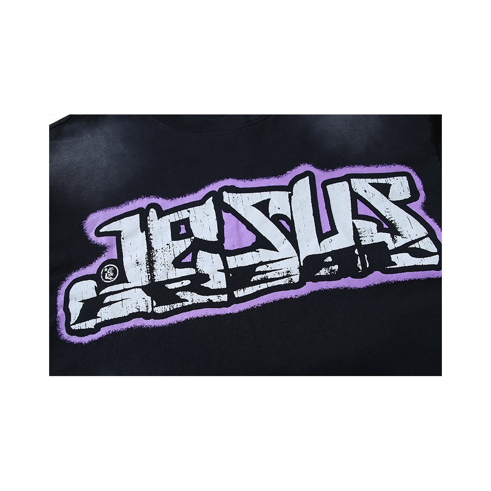 Hellstar Jesus Freak T-Shirt Black ,Hellstar T-Shirts,T-Shirts,CLOTHES