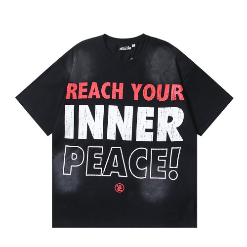 Hellstar Reach Your Inner Peace T-Shirt 697 Black,Hellstar T-Shirts,T-Shirts,CLOTHES