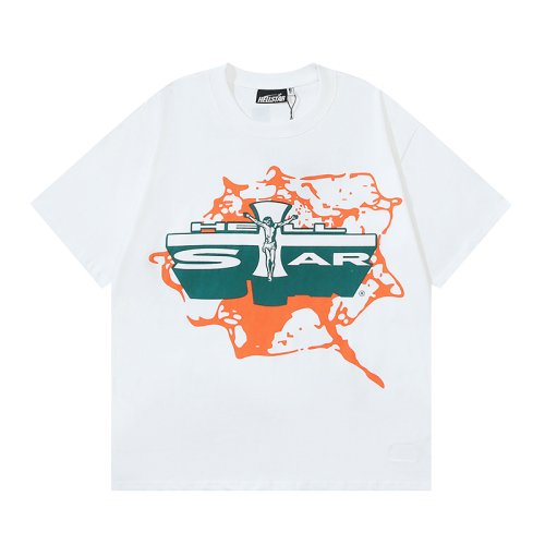 Hellstar Jesus T-Shirt 589 White,Hellstar T-Shirts,T-Shirts,CLOTHES