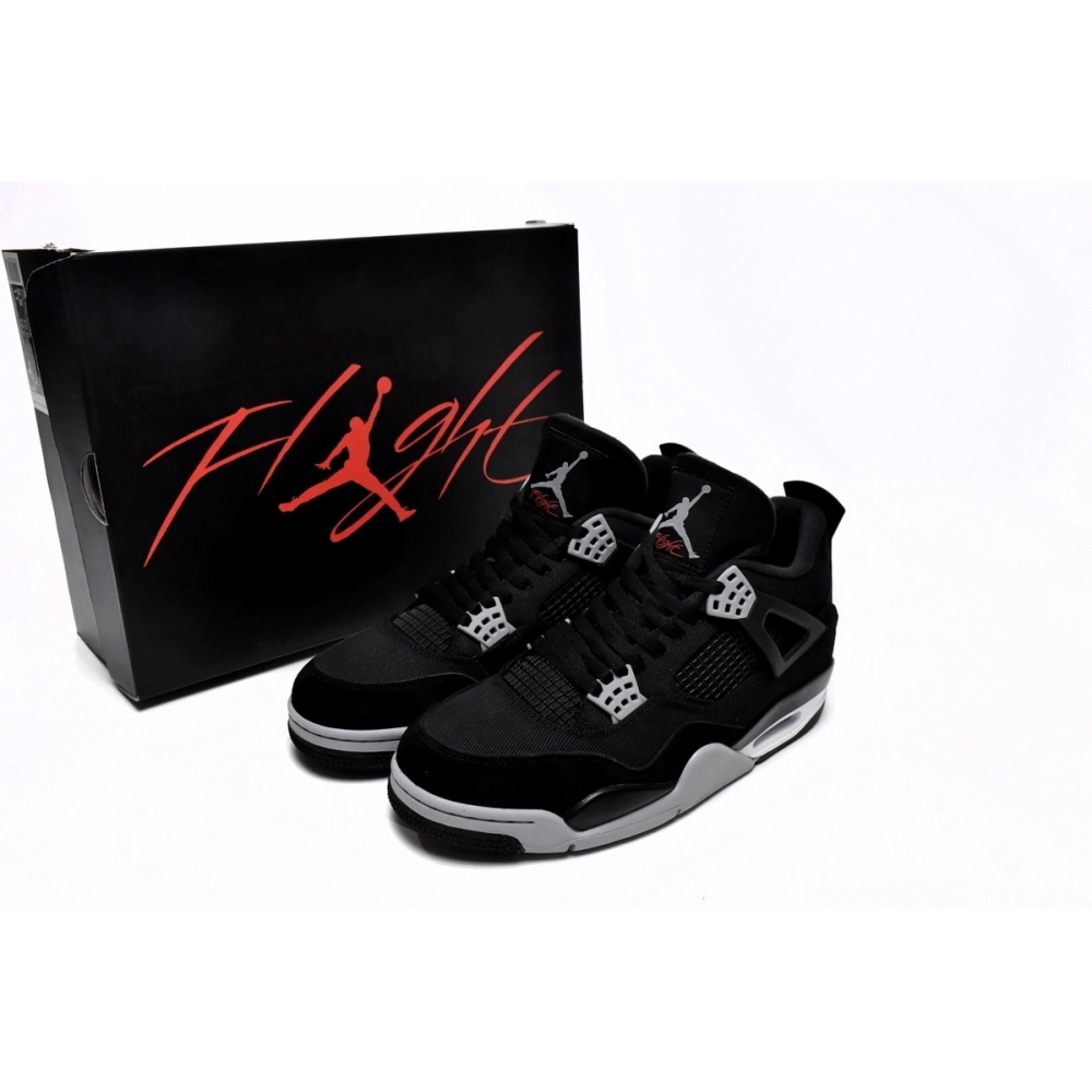 Air Jordan 4 Retro SE Black Canvas DH7138-006