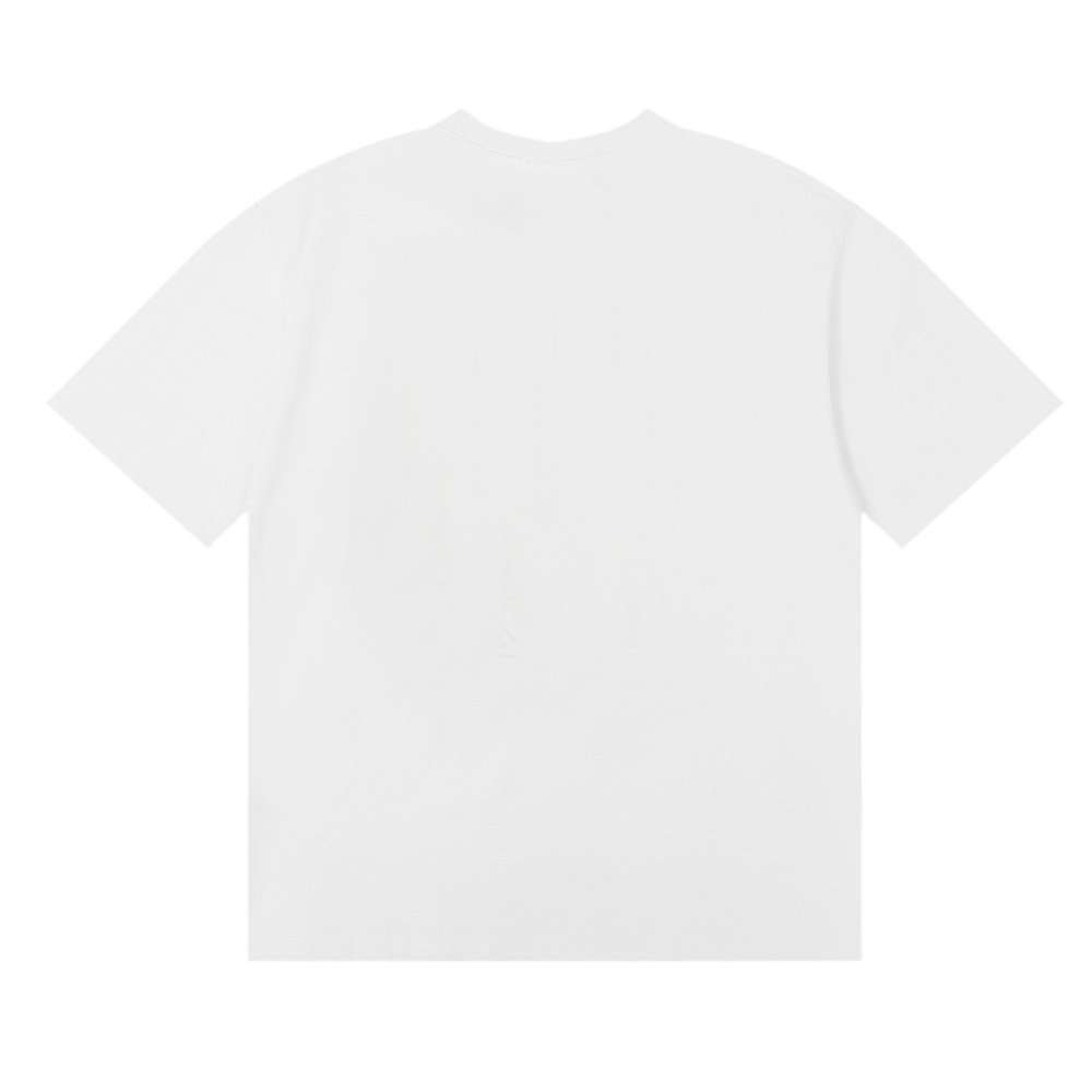Rhude Roulette T-Shirt 50160 Vintage Apricot/White/Black,Rhude T-Shirts,T-Shirts,CLOTHES