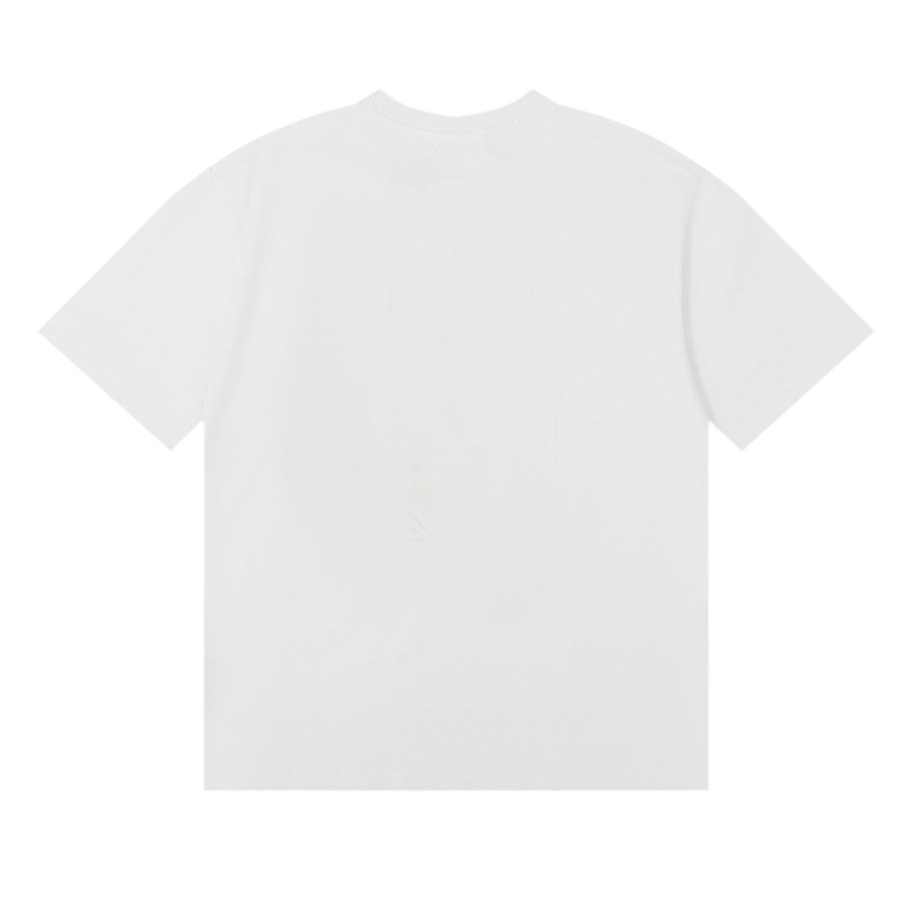 Rhude Port De T-shirt 50167 Apricot/White/Black,Rhude T-Shirts,T-Shirts,CLOTHES