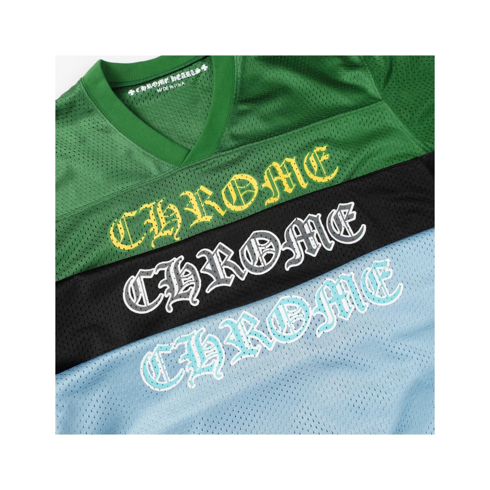 Chrome Hearts Love You Mesh Warm Up Jersey 9998 Pink/Black/Red/Green/Blue,Chrome Heart Long Sleeve Tees,Long Sleeve Tees,CLOTHES