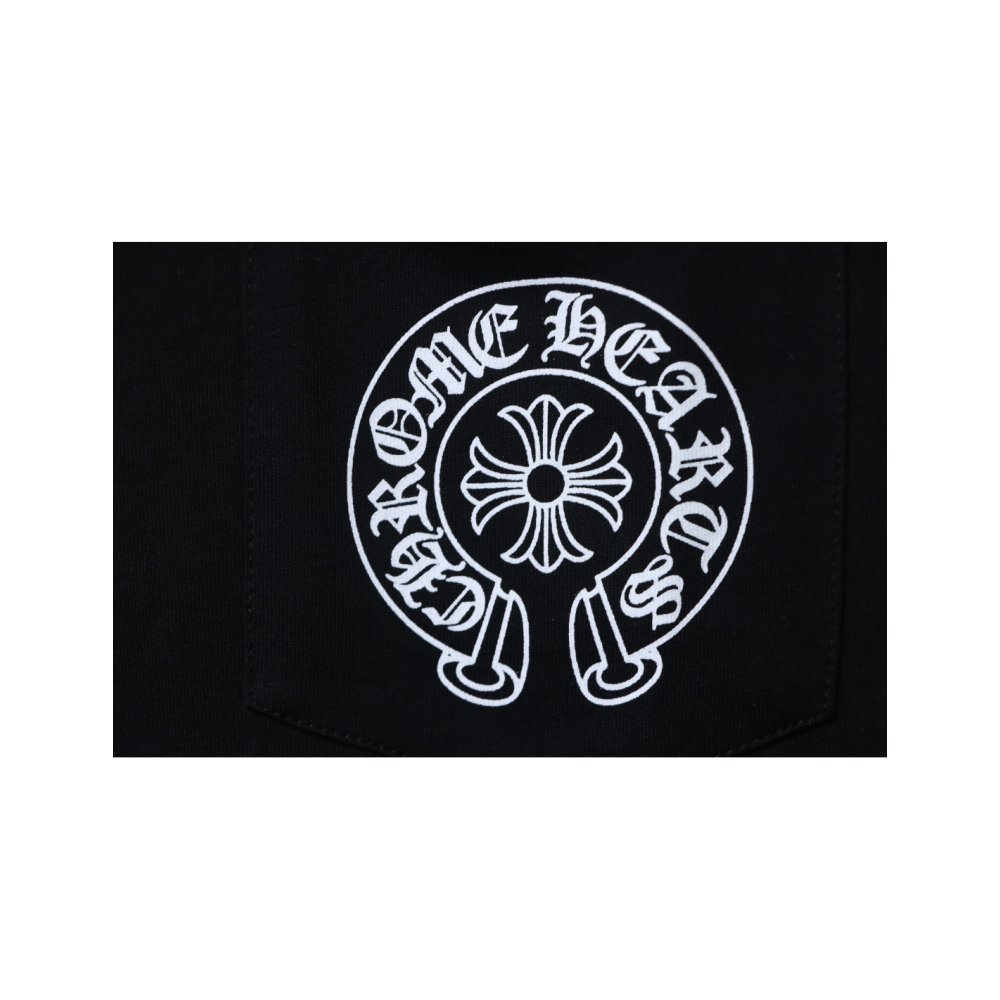 Chrome Hearts Los Angeles Excluisve Long-Sleeve T-Shirt Black,Chrome Heart Long Sleeve Tees,Long Sleeve Tees,CLOTHES