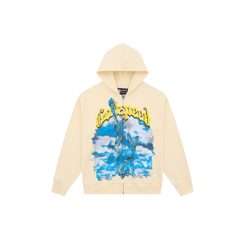 Godspeed Chrome Liberty Hoodie Bone ,Godspeed Hoodies,Sweatshirts Hoodies,CLOTHES