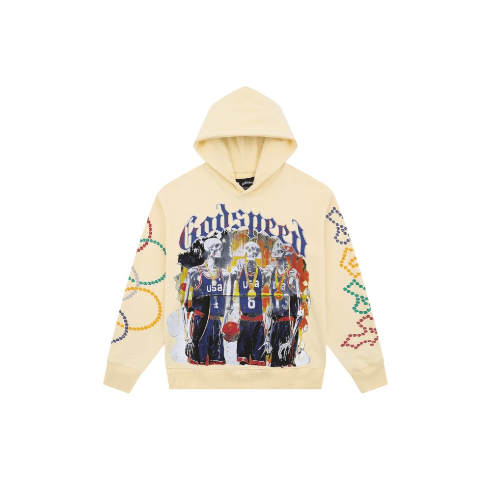 Godspeed Dream Team 24 Hoodie Bone,Godspeed Hoodies,Sweatshirts Hoodies,CLOTHES
