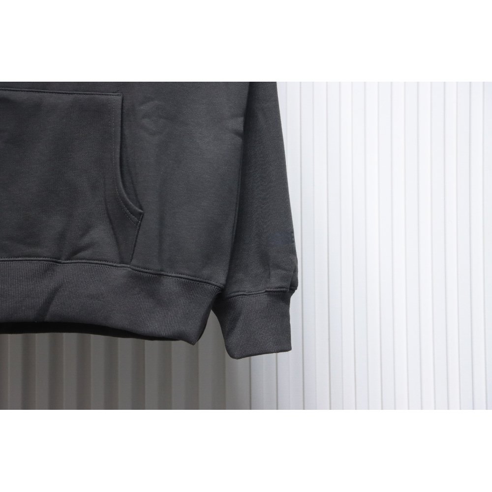 Fear of God Essentials Pullover Hoodie Applique Logo Dark Gray,Fear of God Hoodies,Sweatshirts Hoodies,CLOTHES