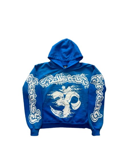 Hellstar Studios Hooded Sweatshirt Blue,Hellstar Hoodies(Sweatshirts),Sweatshirts Hoodies,CLOTHES