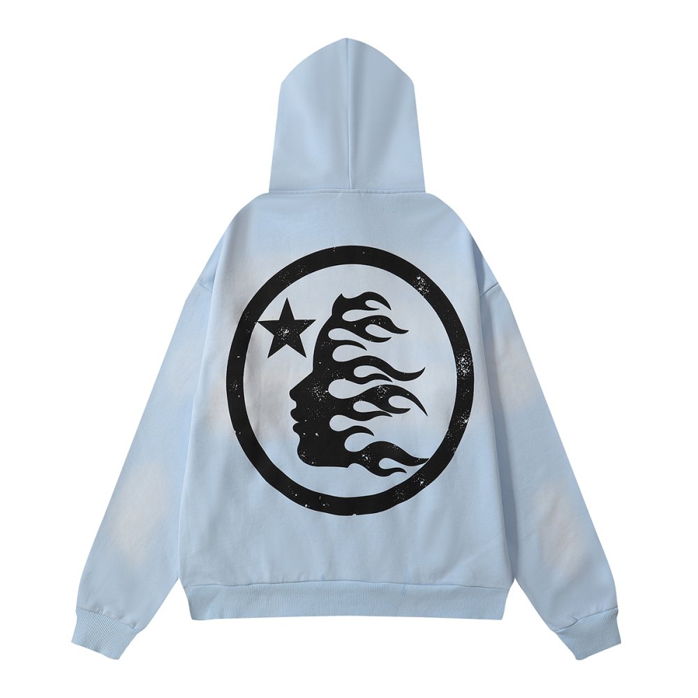 Hellstar Hoodie Light Blue,Hellstar Hoodies(Sweatshirts),Sweatshirts Hoodies,CLOTHES