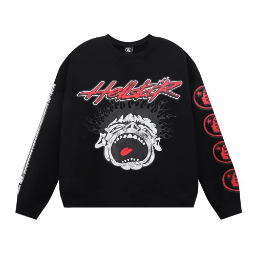 Hellstar Is This What Heaven Sounds Like 1996 Black/Gray,Hellstar Hoodies(Sweatshirts),Sweatshirts Hoodies,CLOTHES