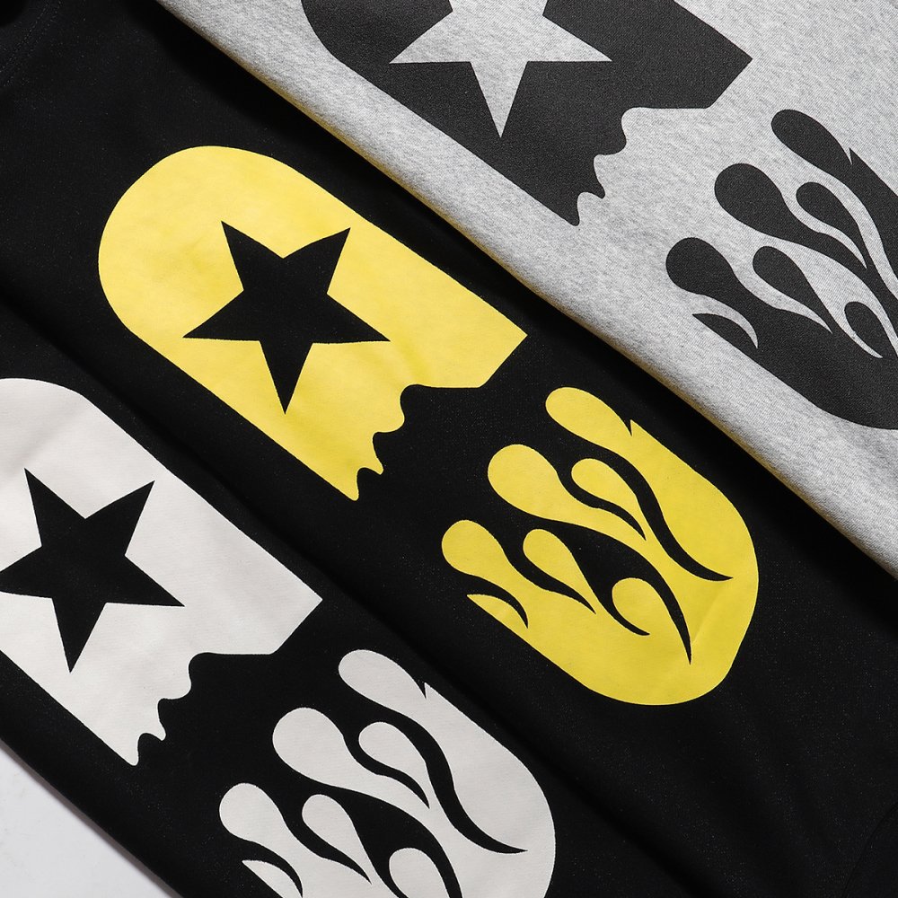 Hellsatr Hoodies Black Yellow/Gray/Black White,Hellstar Hoodies(Sweatshirts),Sweatshirts Hoodies,CLOTHES