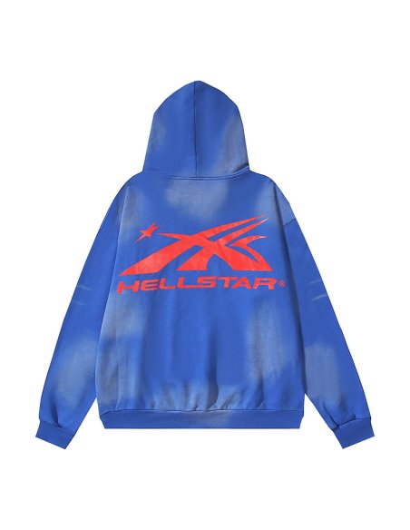 Hellstar Hoodies 2027 Blue/Black,Hellstar Hoodies(Sweatshirts),Sweatshirts Hoodies,CLOTHES