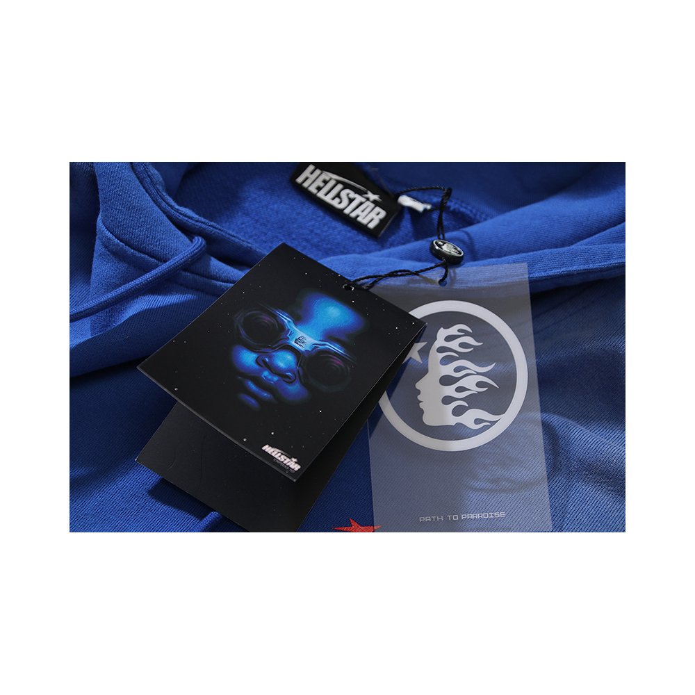 Hellstar Hoodies 2027 Blue/Black,Hellstar Hoodies(Sweatshirts),Sweatshirts Hoodies,CLOTHES