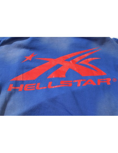 Hellstar Hoodies 2027 Blue/Black,Hellstar Hoodies(Sweatshirts),Sweatshirts Hoodies,CLOTHES