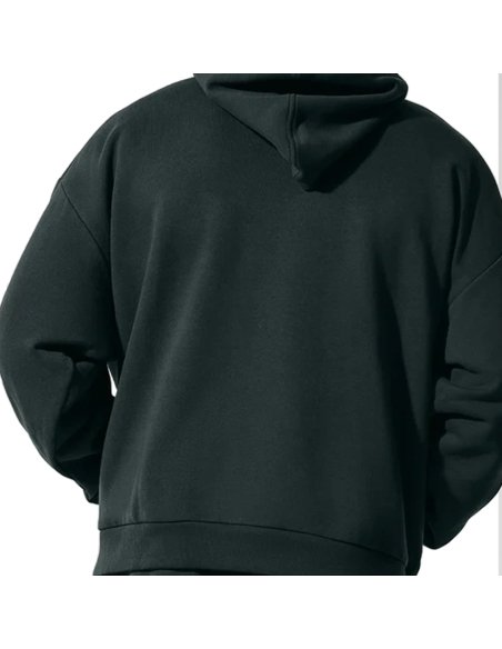 Alo Yoga Accolade Cotton-blend French Terry Hoodies Charcoal Green,Alo Yoga Hoodies(Sweatshirts),Sweatshirts Hoodies,CLOTHES