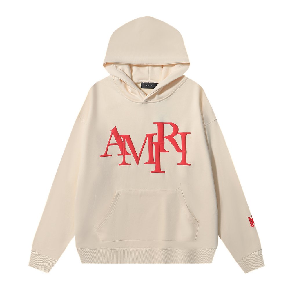 AMIRI Staggered Logo Hoodie 9273 Pure Black/Apricot/Black White/Green/Sky Blue/White,Amiri Hoodies,Sweatshirts Hoodies,CLOTHES