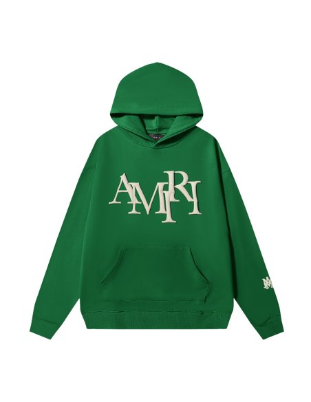AMIRI Staggered Logo Hoodie 9273 Pure Black/Apricot/Black White/Green/Sky Blue/White,Amiri Hoodies,Sweatshirts Hoodies,CLOTHES