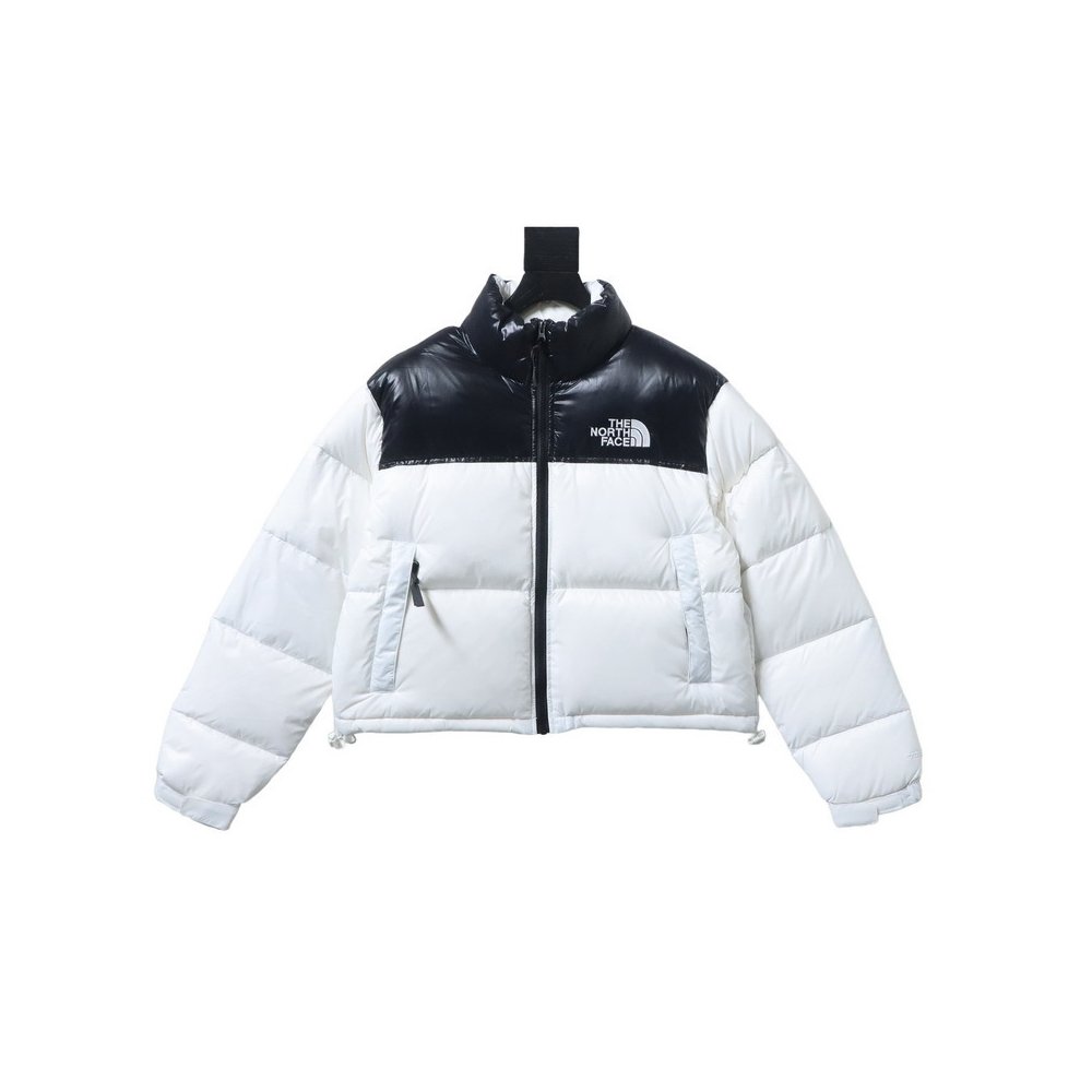 The North Face Nuptse 700 Short Jacket ¡®White Black¡®,The North Face Jackets,Jackets,CLOTHES