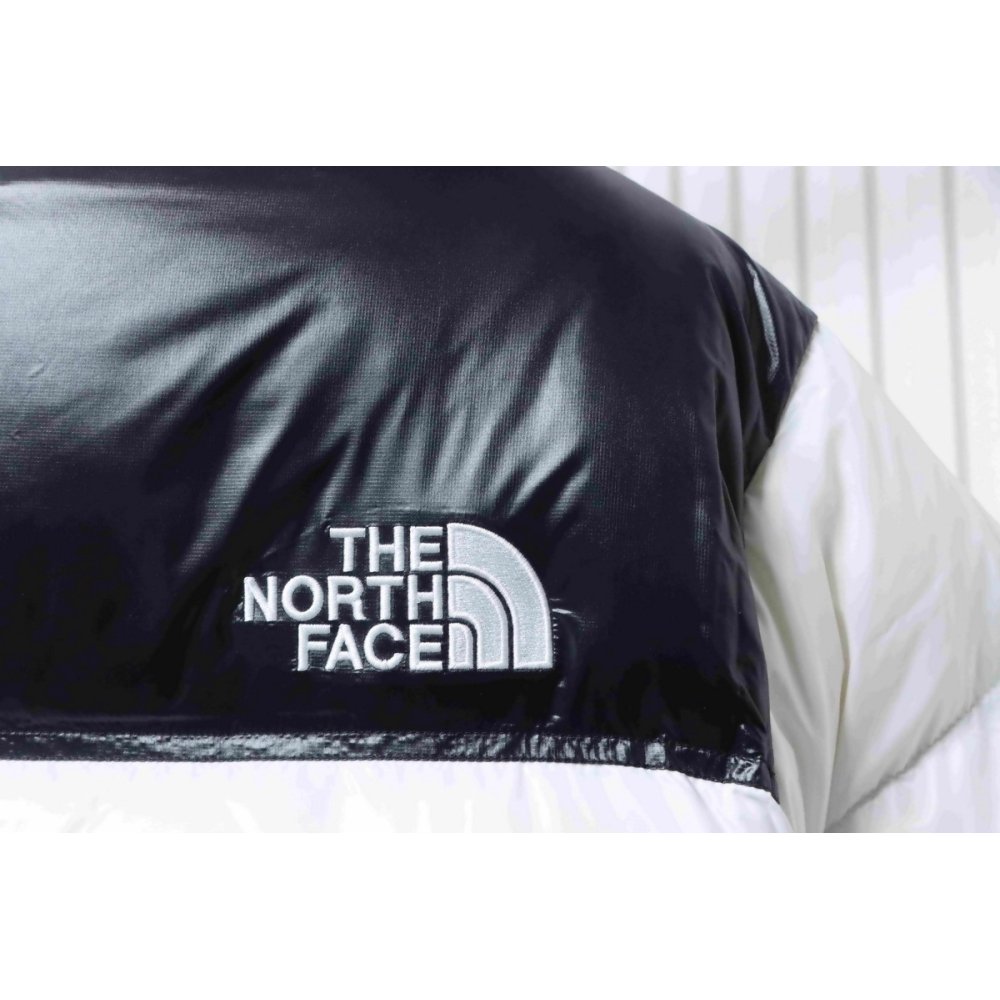 The North Face Nuptse 700 Short Jacket ¡®White Black¡®,The North Face Jackets,Jackets,CLOTHES