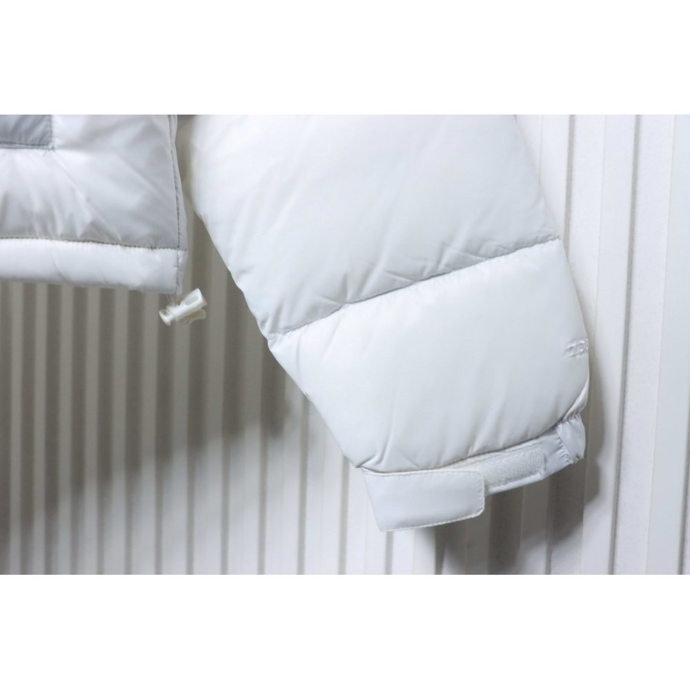 The North Face Nuptse 700 Short Jacket ¡®White Black¡®,The North Face Jackets,Jackets,CLOTHES