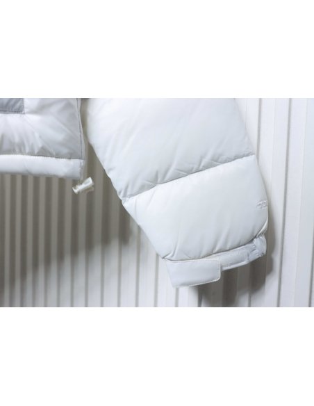 The North Face Nuptse 700 Short Jacket ¡®White Black¡®,The North Face Jackets,Jackets,CLOTHES