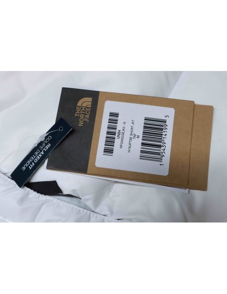The North Face Nuptse 700 Short Jacket ¡®White Black¡®,The North Face Jackets,Jackets,CLOTHES