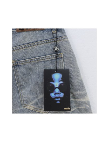 Hellstar Nylon Shorts 8639 Denim Blue,Hellstar Shorts,Shorts,CLOTHES