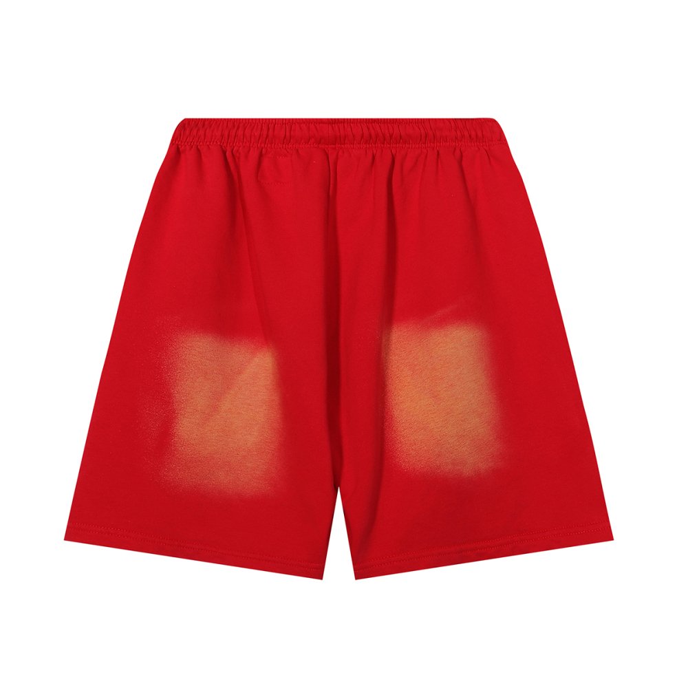 Hellstar Studios Shorts 2565 Grey/Red ,Hellstar Shorts,Shorts,CLOTHES