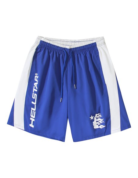 Hellstar Capsule 9 nylon shorts 751 Black/Red/Blue/Green,Hellstar Shorts,Shorts,CLOTHES