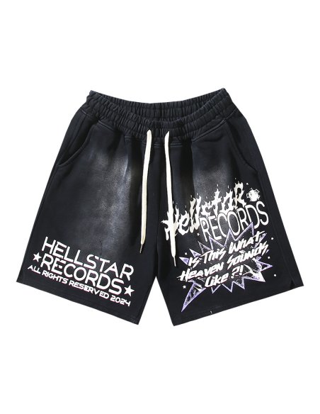 Hellstar Records Shorts 790,Hellstar Shorts,Shorts,CLOTHES