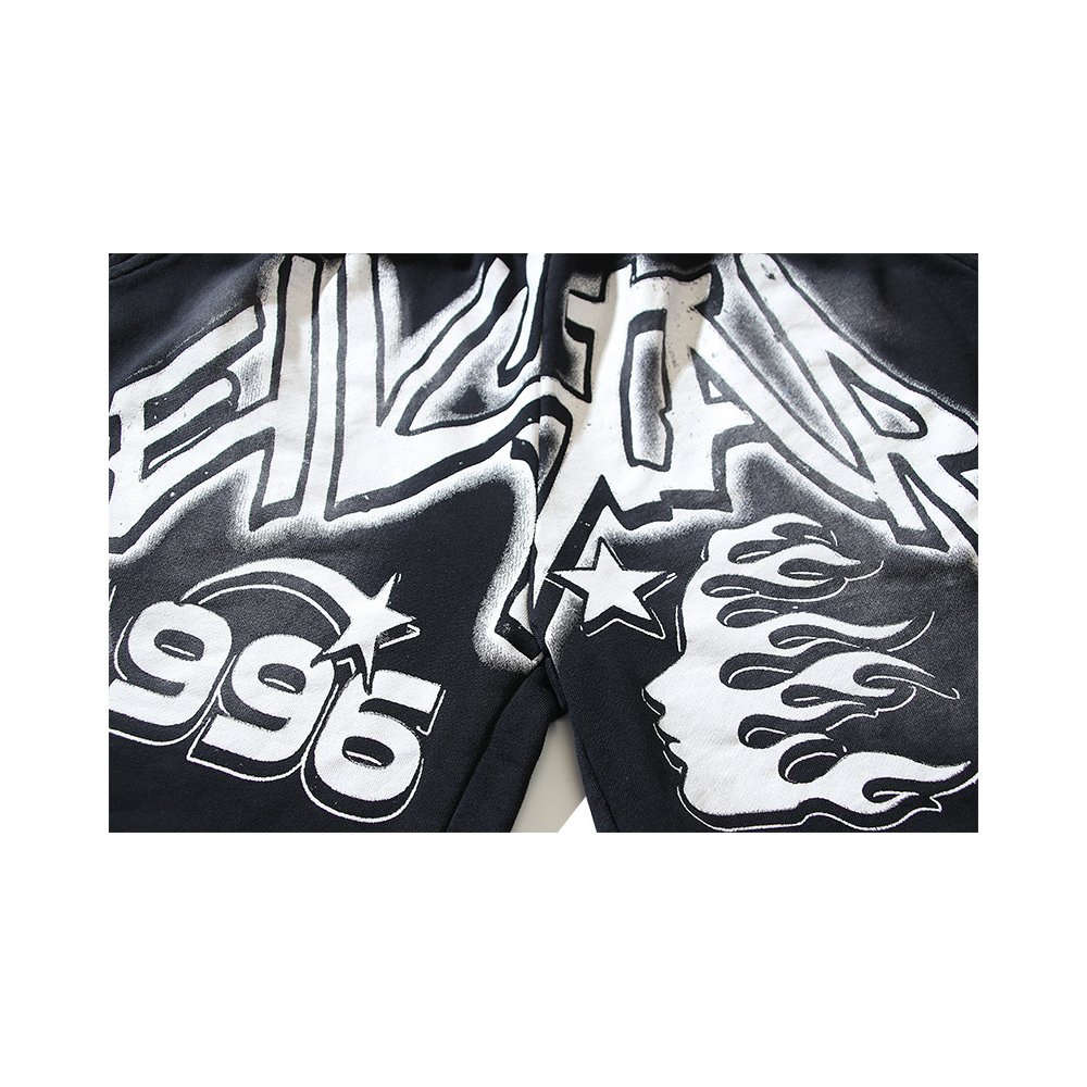 Hellstar Washed Shorts 791,Hellstar Shorts,Shorts,CLOTHES