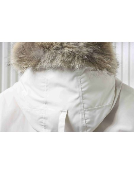 Canada Goose Langford Parka Mid-Length White,Canada Goose Jackets,Jackets,CLOTHES