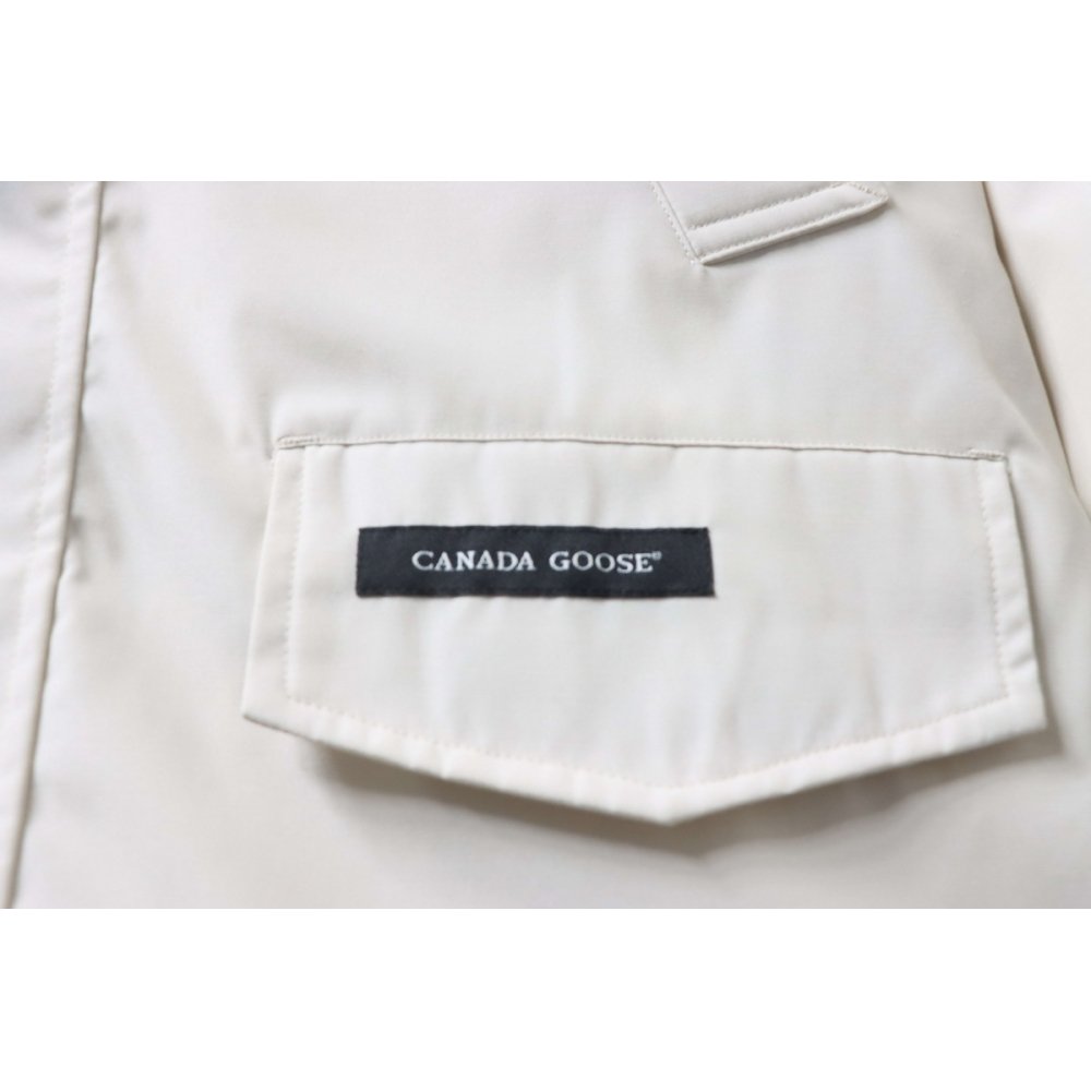 Canada Goose Langford Parka Mid-Length White,Canada Goose Jackets,Jackets,CLOTHES