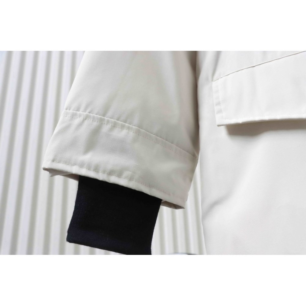 Canada Goose Langford Parka Mid-Length White,Canada Goose Jackets,Jackets,CLOTHES