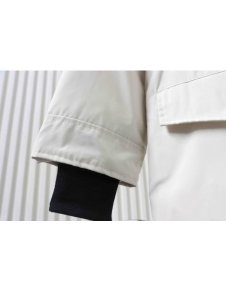 Canada Goose Langford Parka Mid-Length White,Canada Goose Jackets,Jackets,CLOTHES
