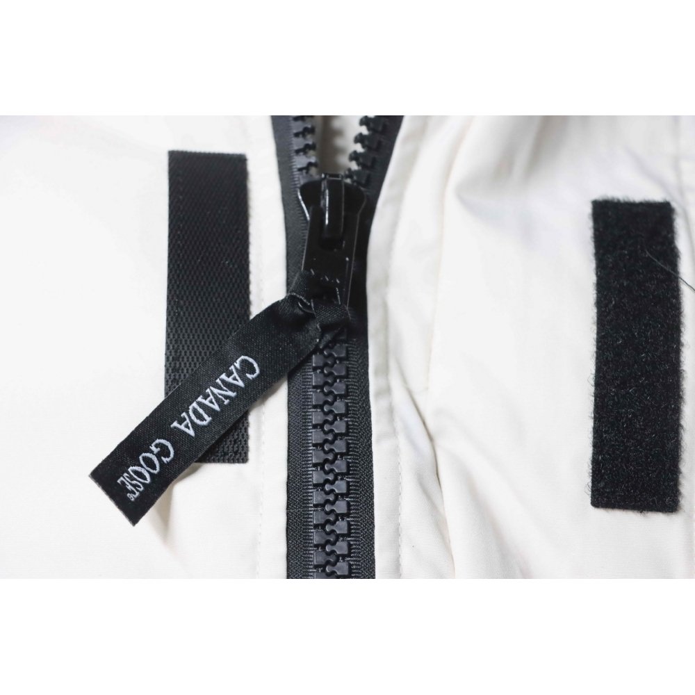 Canada Goose Langford Parka Mid-Length White,Canada Goose Jackets,Jackets,CLOTHES
