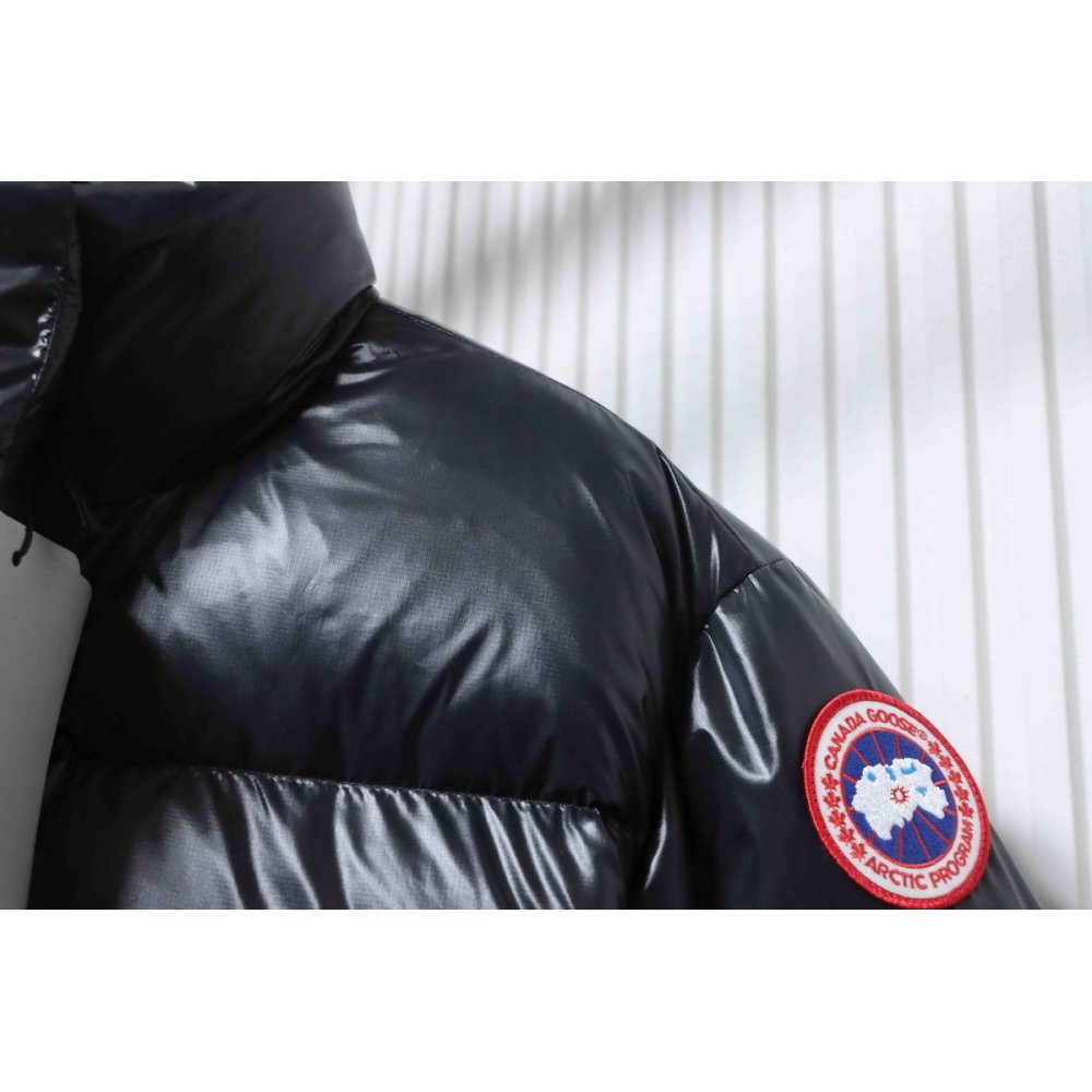 Canada Goose Cypress Cropped Puffer Black,Canada Goose Jackets,Jackets,CLOTHES