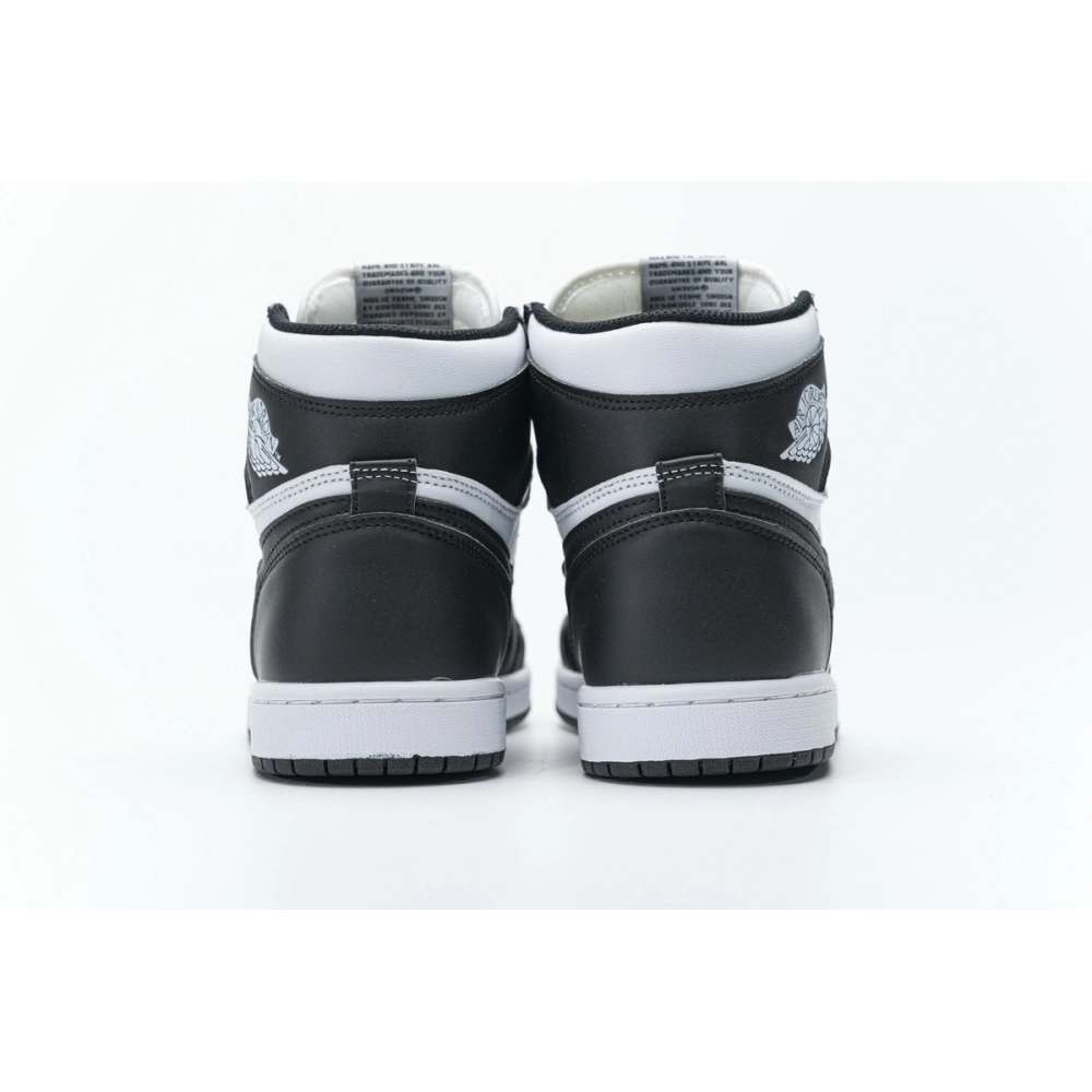 Air Jordan 1 Retro High Black White 555088-010