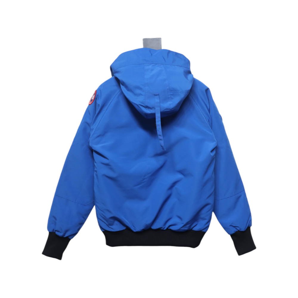 Canada Goose Chilliwack Hooded Bomber Jacket Blue,Canada Goose Jackets,Jackets,CLOTHES