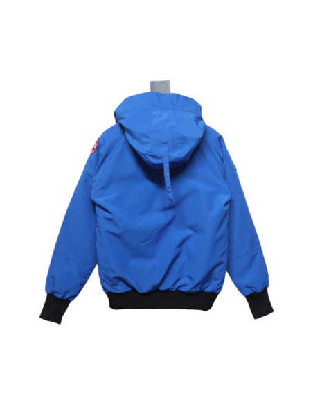 Canada Goose Chilliwack Hooded Bomber Jacket Blue,Canada Goose Jackets,Jackets,CLOTHES