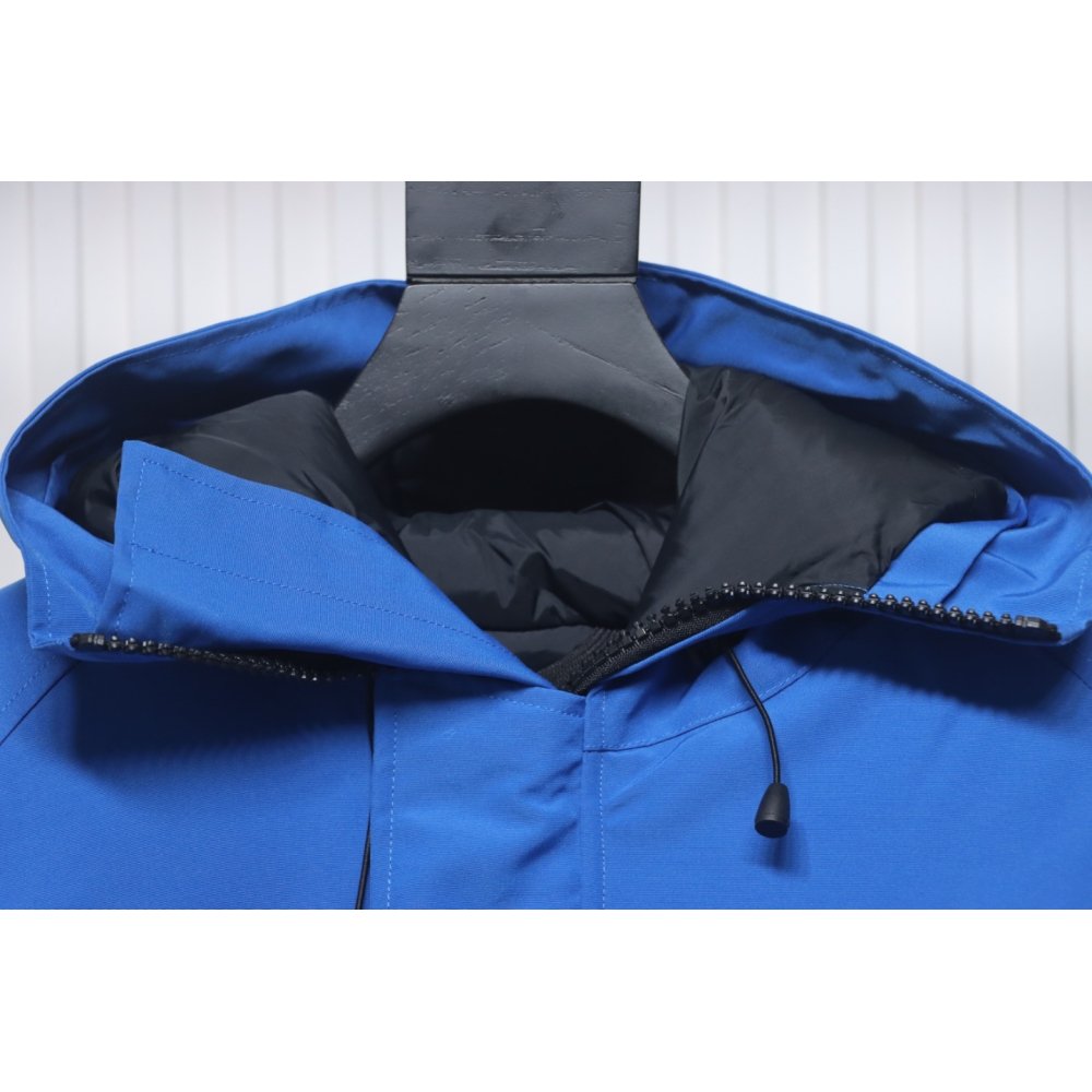 Canada Goose Chilliwack Hooded Bomber Jacket Blue,Canada Goose Jackets,Jackets,CLOTHES