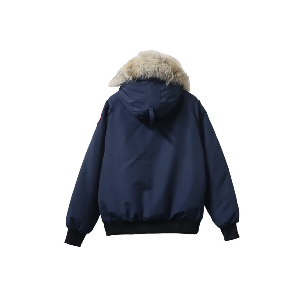 Canada Goose Chilliwack Bomber Jacket Short Down Jacket PBI Dark Blue,Canada Goose Jackets,Jackets,CLOTHES