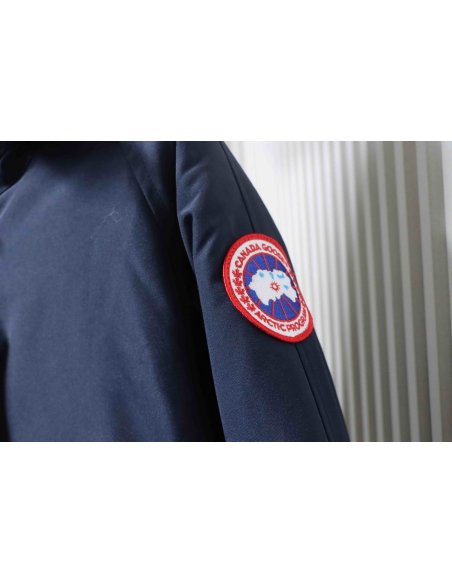 Canada Goose Chilliwack Bomber Jacket Short Down Jacket PBI Dark Blue,Canada Goose Jackets,Jackets,CLOTHES