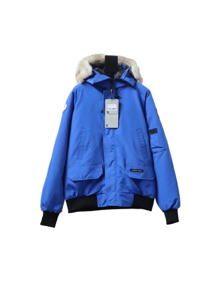 Canada Goose Chilliwack Bomber Jacket Short Down Jacket PBI Blue,Canada Goose Jackets,Jackets,CLOTHES