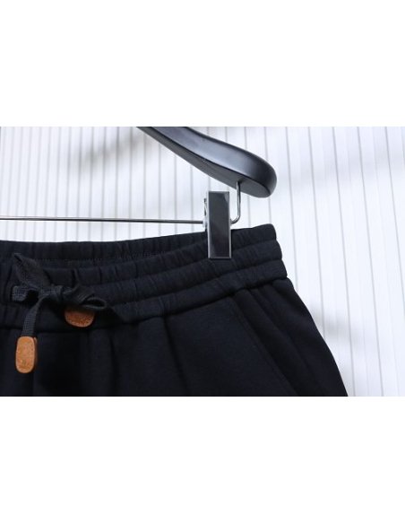 Loewe Letter Logo Print Shorts Black,Loewe Shorts,Shorts,CLOTHES