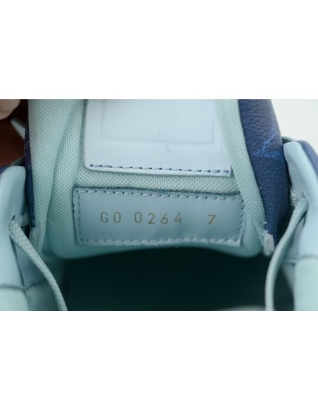 Louis Vuitton Trainer Blue ,Louis Vuitton Trainer,LOUIS VUITTON,LUXURY SHOES